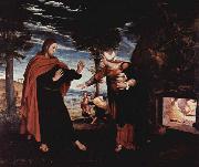 Hans holbein the younger Noli me tangere oil painting reproduction